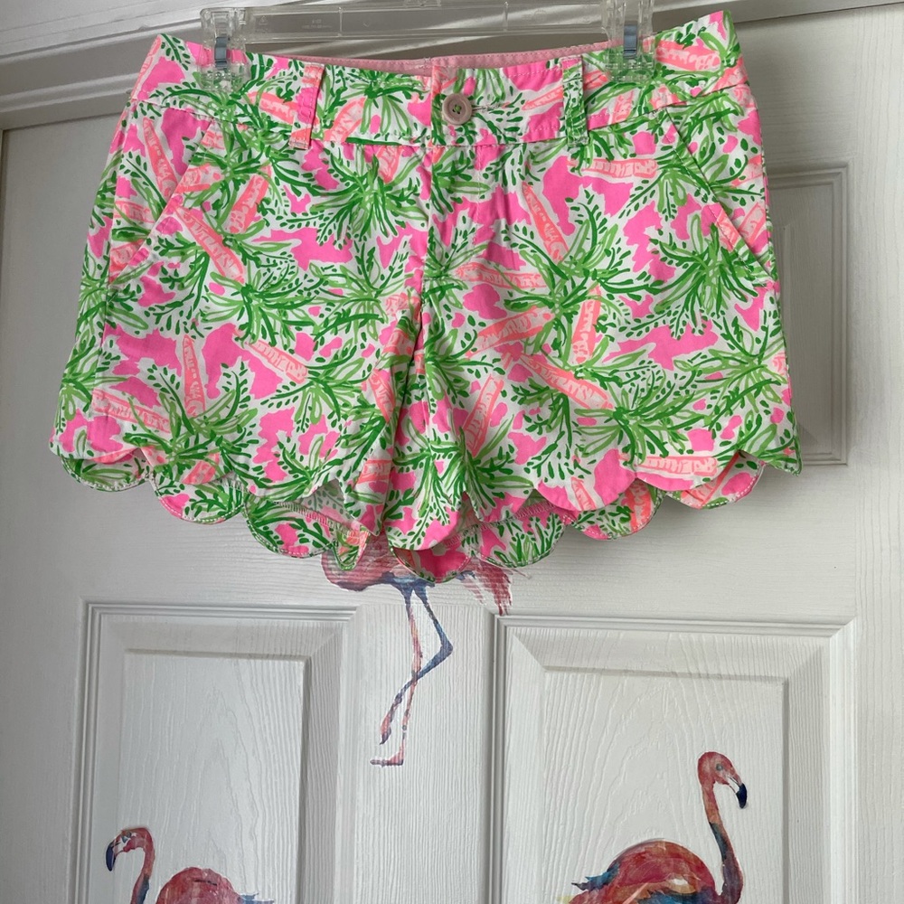 COPY - Lilly Pulitzer Nibbles, Carrot Buttercup shorts